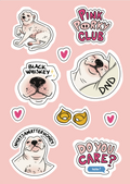 Porky Sticker Sheet
